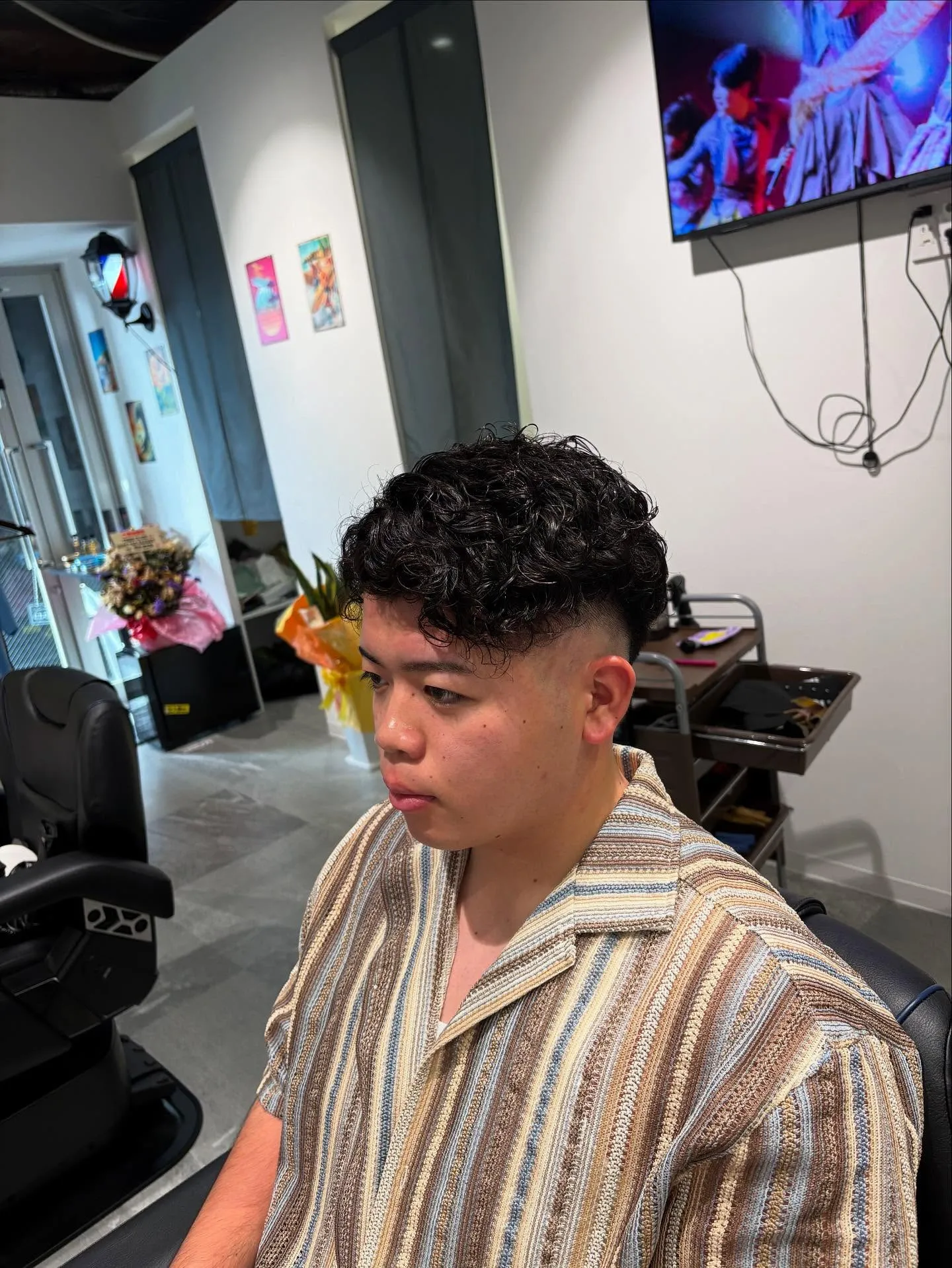 skin⚡️#barbershop #fade #フェードカ...