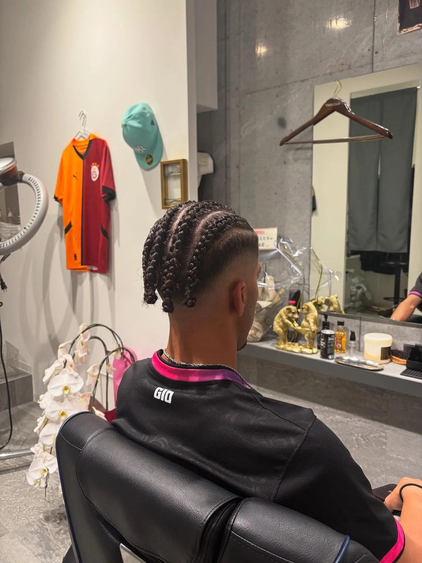 cornrow⚡️⚡️#barbershop #fade #...